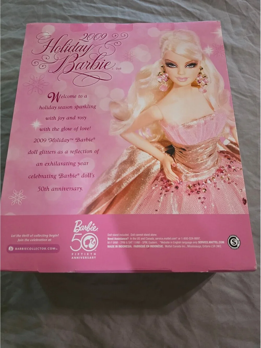 2009 Holiday Barbie Doll 50th Anniversary Edition